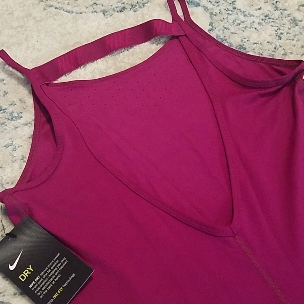 Nike Dry Tank Fuchsia Women's Small